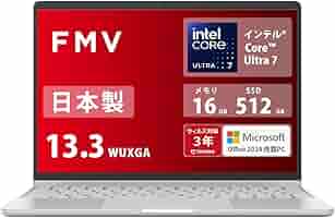 【日本製】富士通 13.3型 ノートパソコン MS Office 2019 富士通 ノートパソコン Office搭載 新品 同様 Win10 SSD 13.3型
